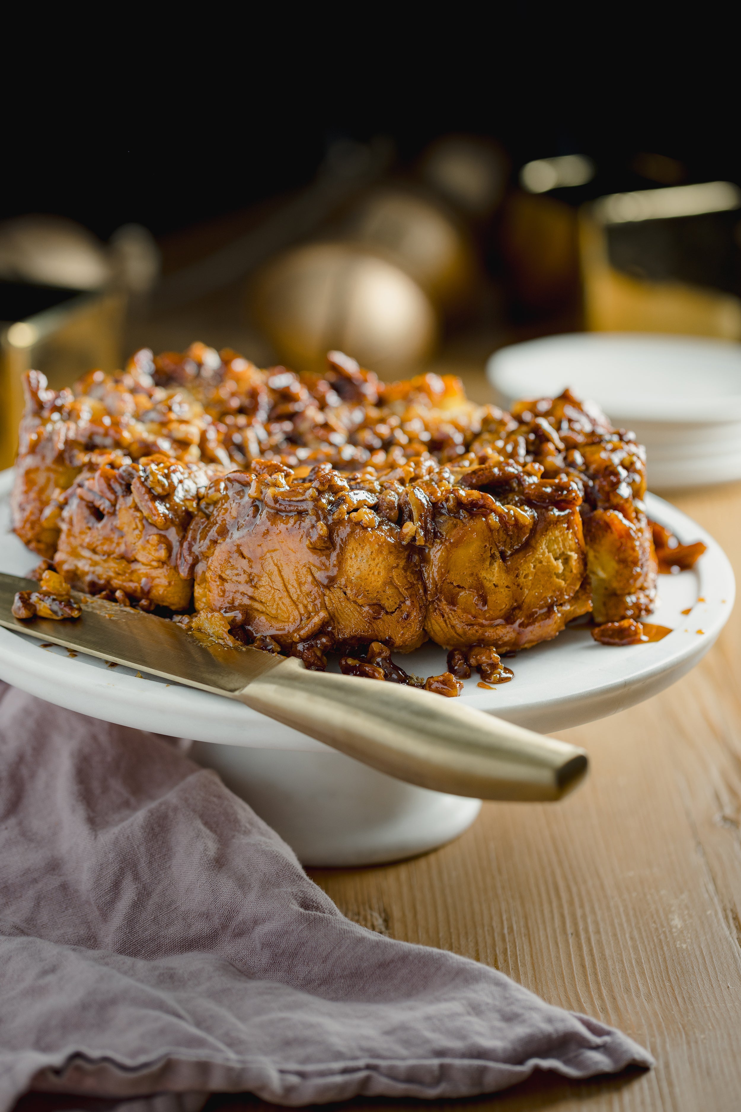 Gingerbread Spice Pecan Sticky Buns