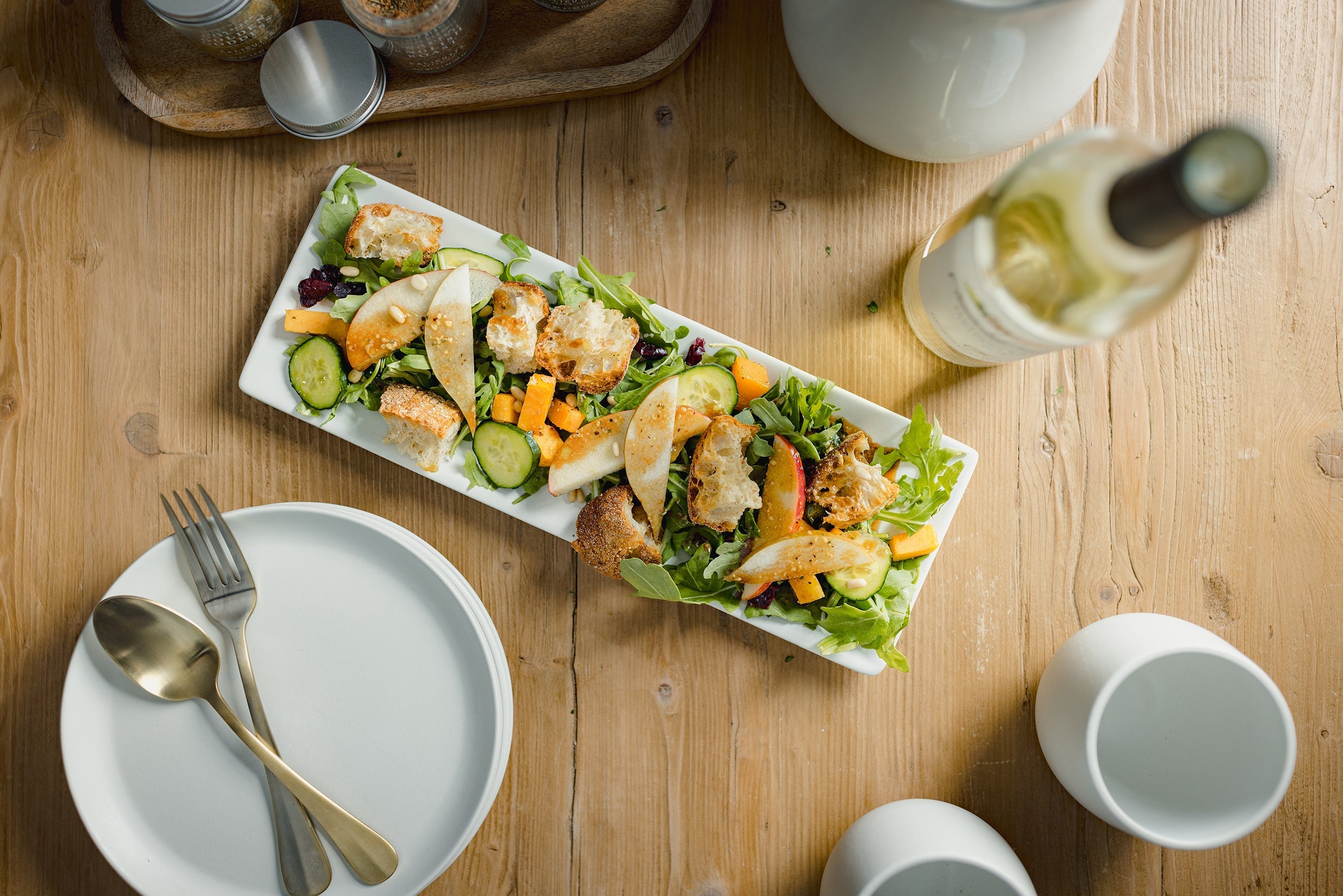 Holiday Panzanella Salad