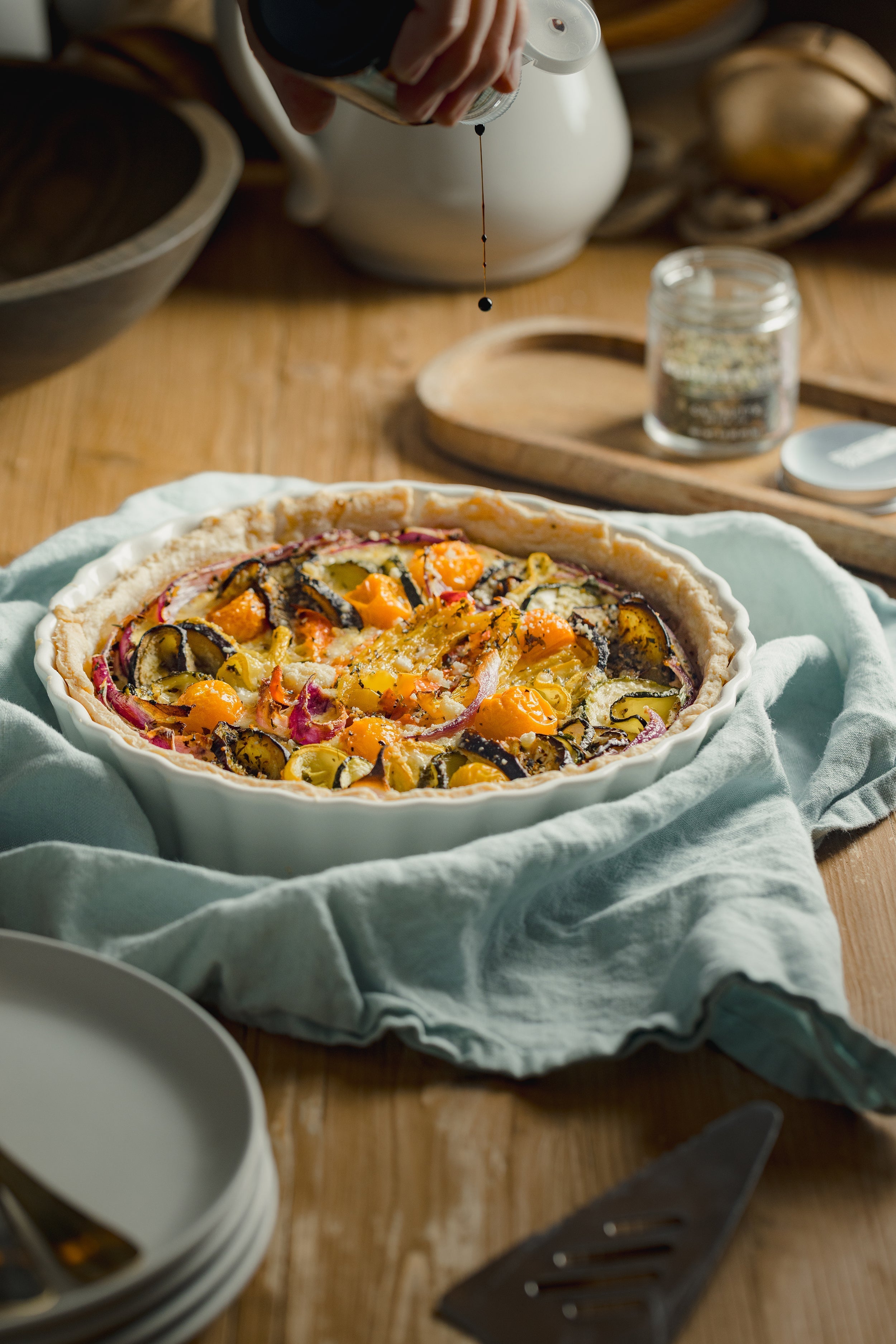 Roasted Vegetable Tart