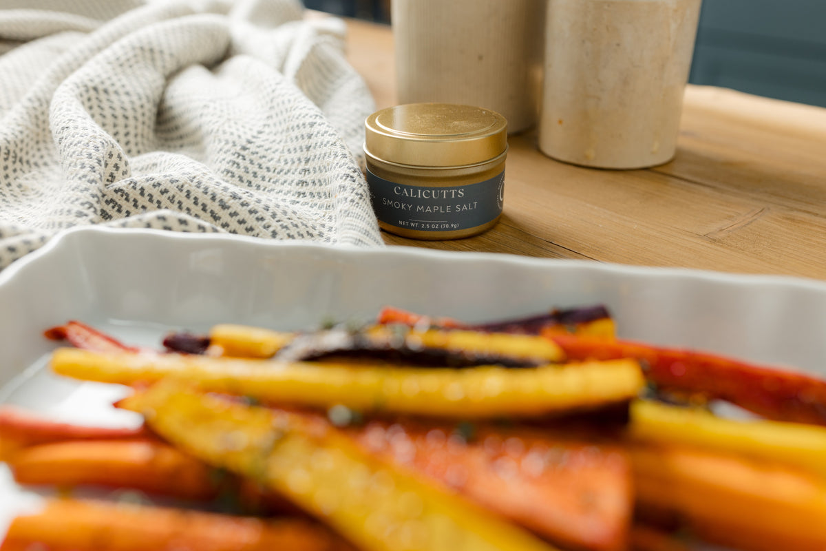 Roasted Carrots with Maple and Thyme