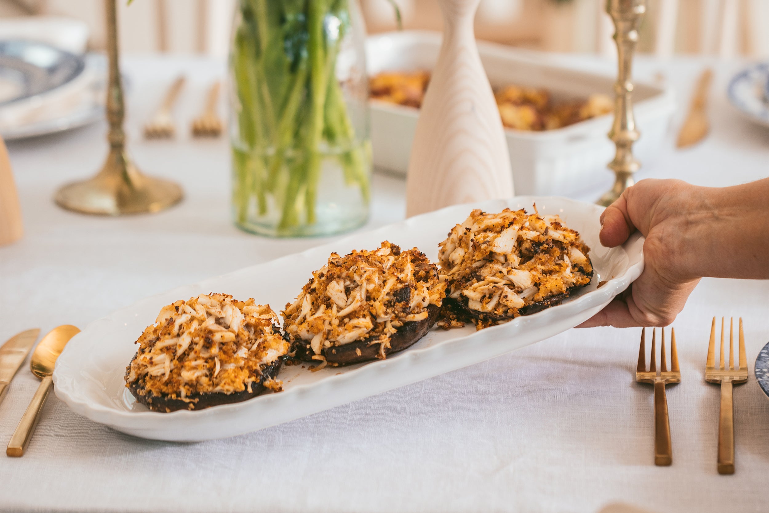 Crab Stuffed Mushrooms &ndash; Calicutts Spice Co.