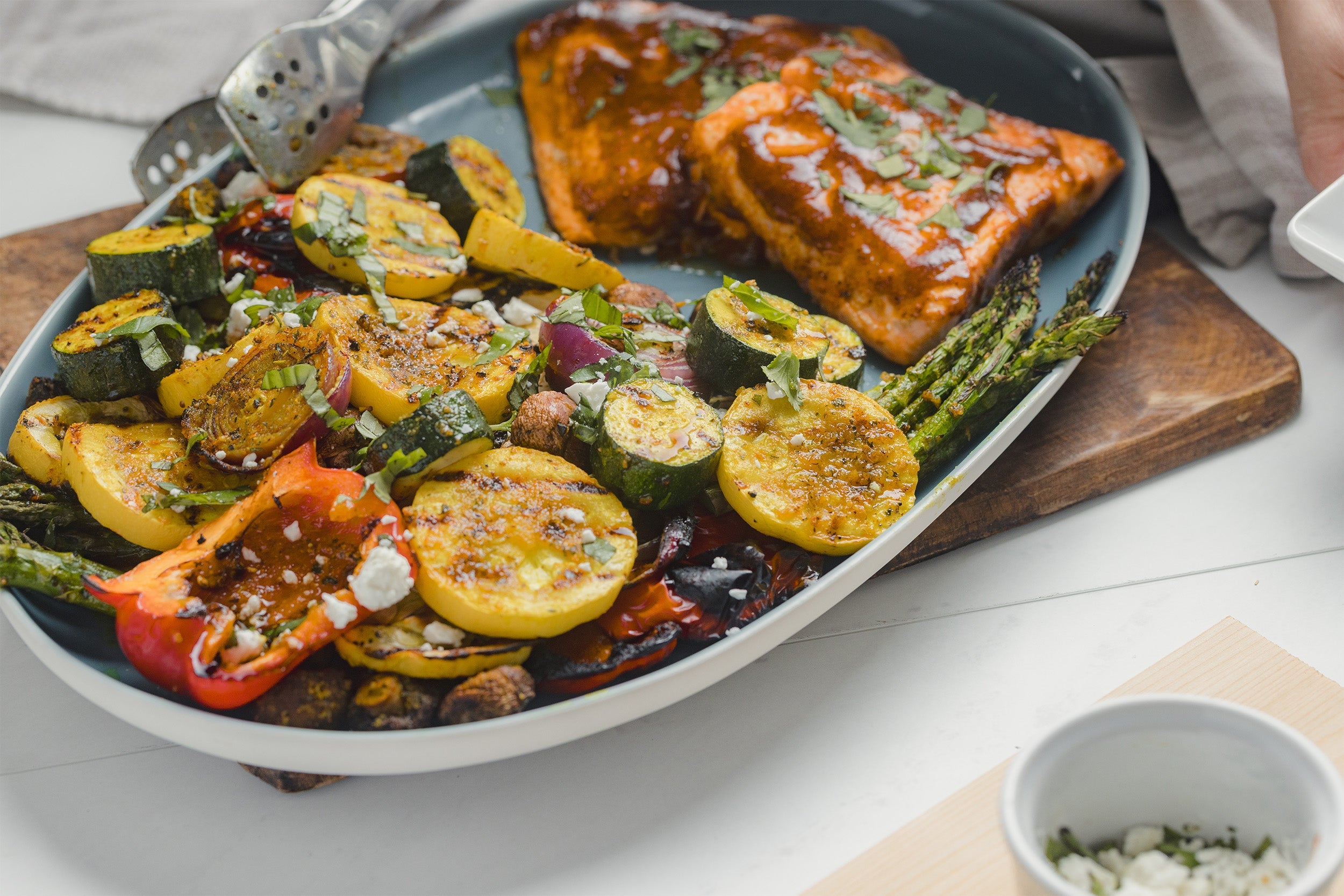 Golden Goddess Grilled Vegetables