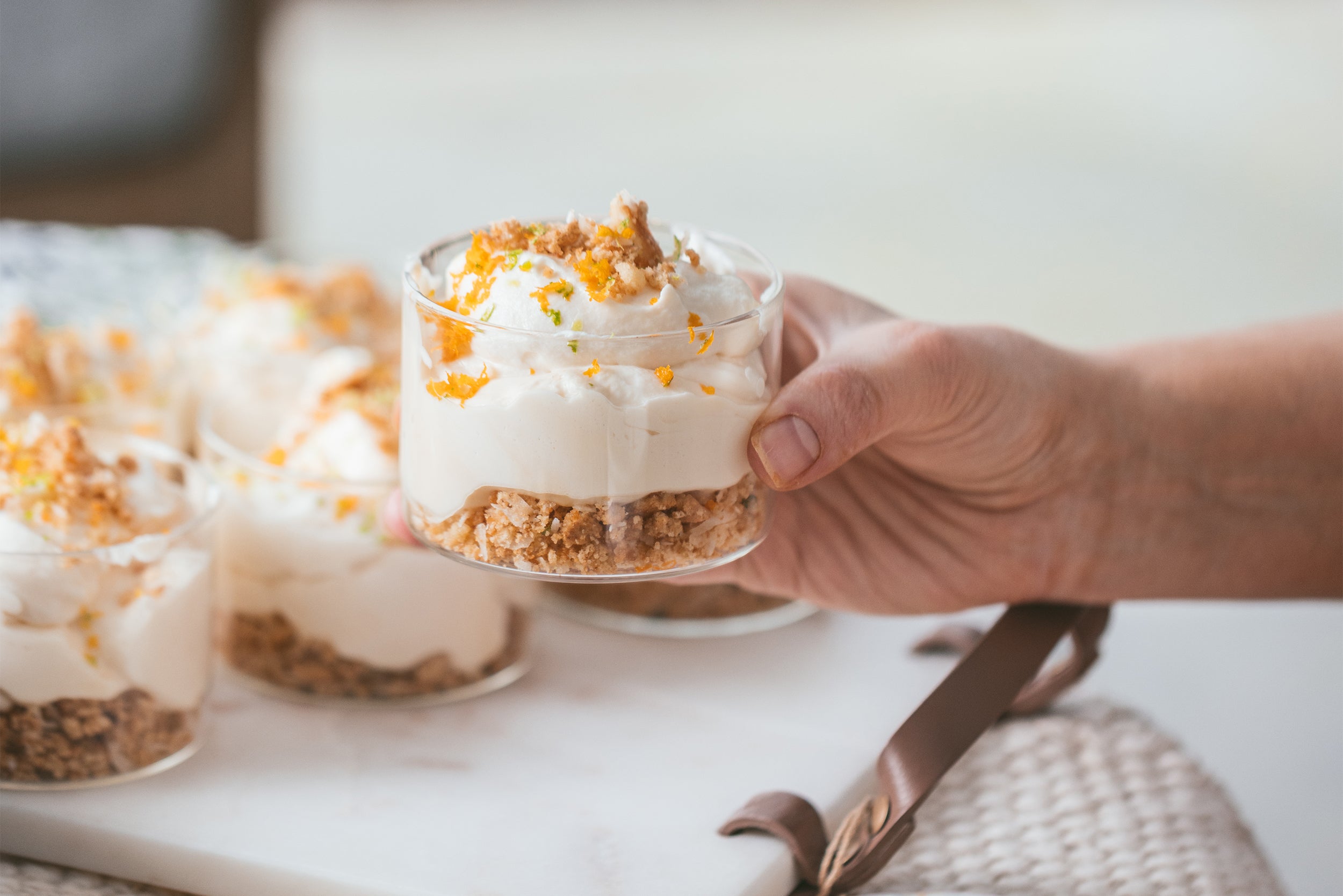 Deconstructed Key Lime Pie