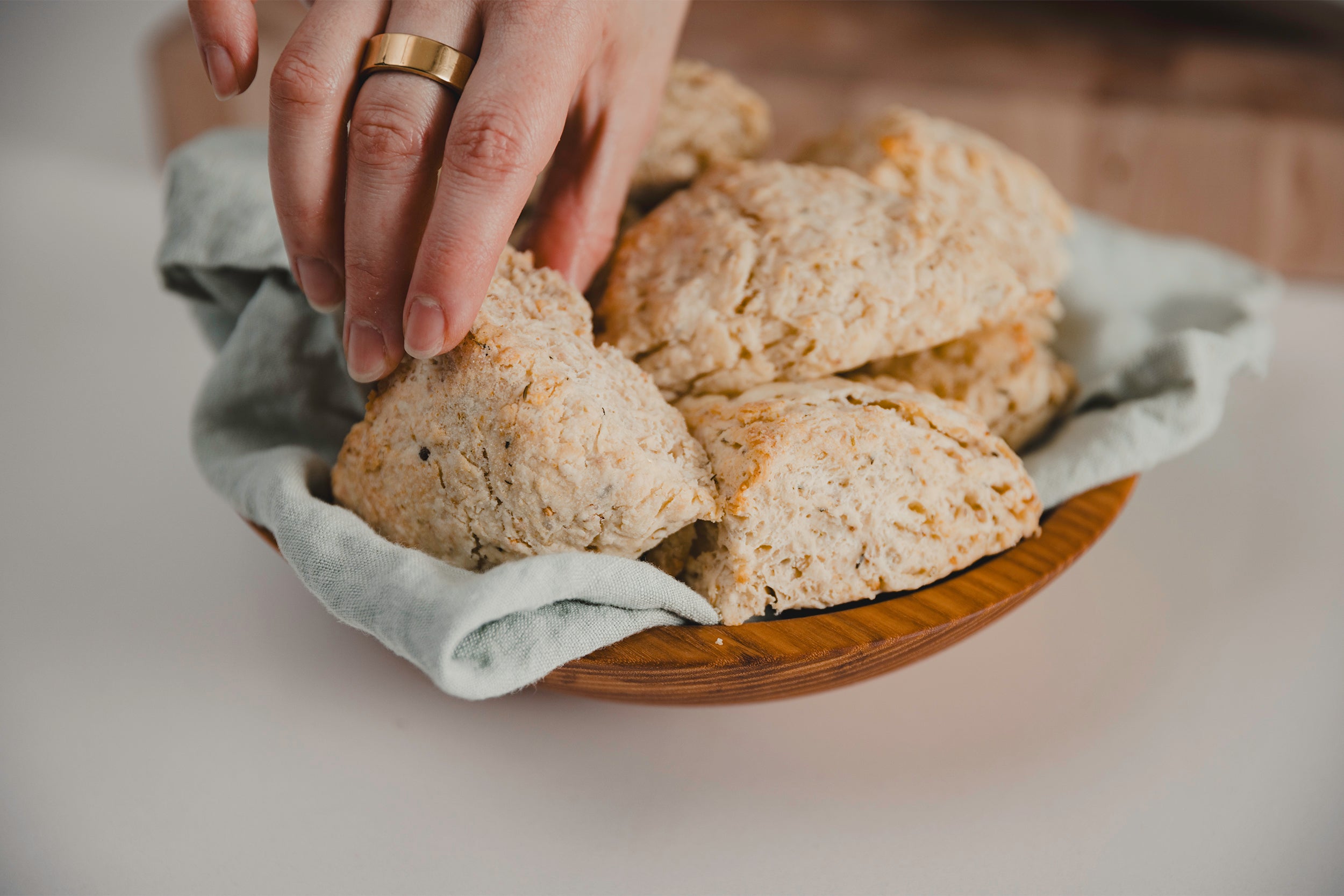Goat Cheese Scones