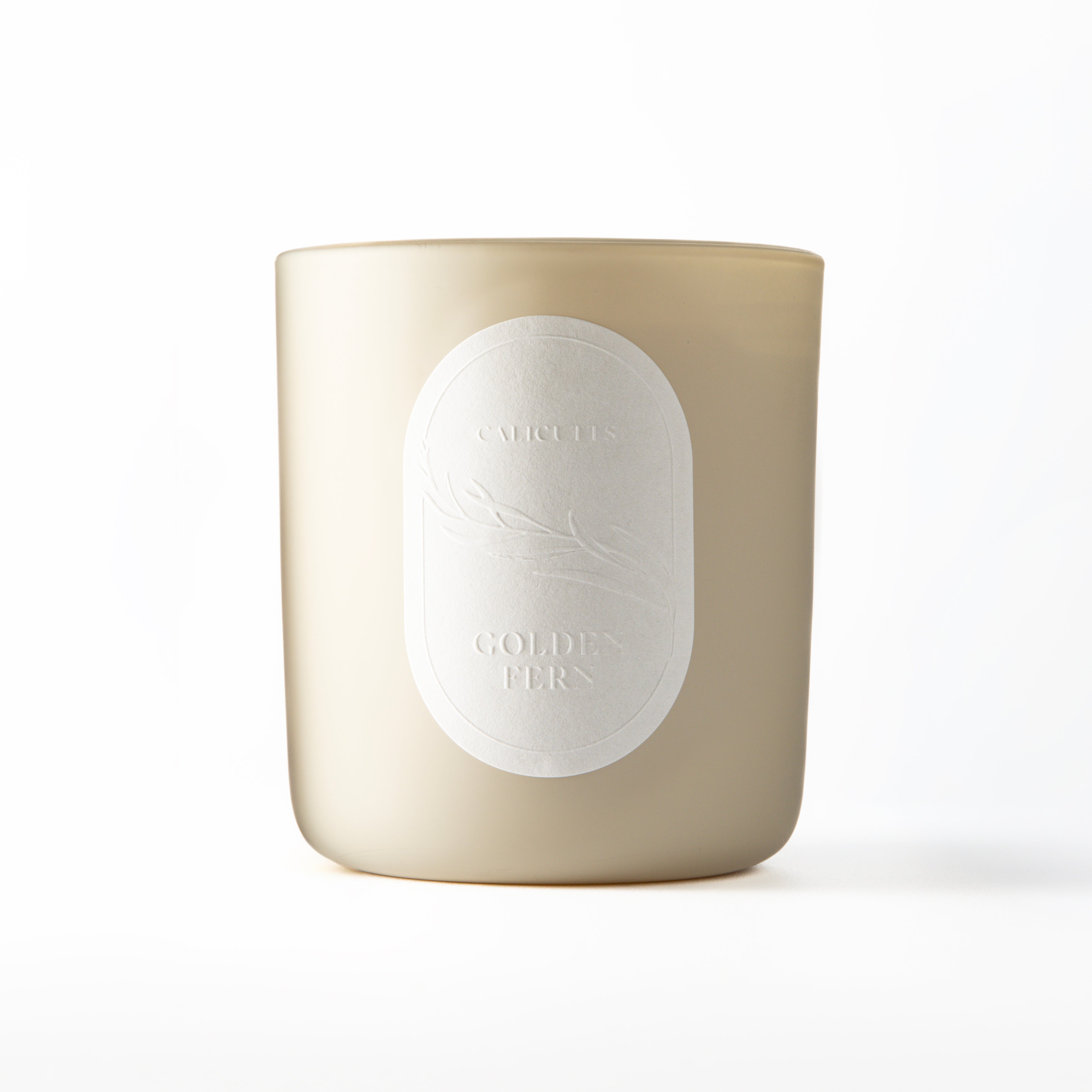 Golden Fern Candle
