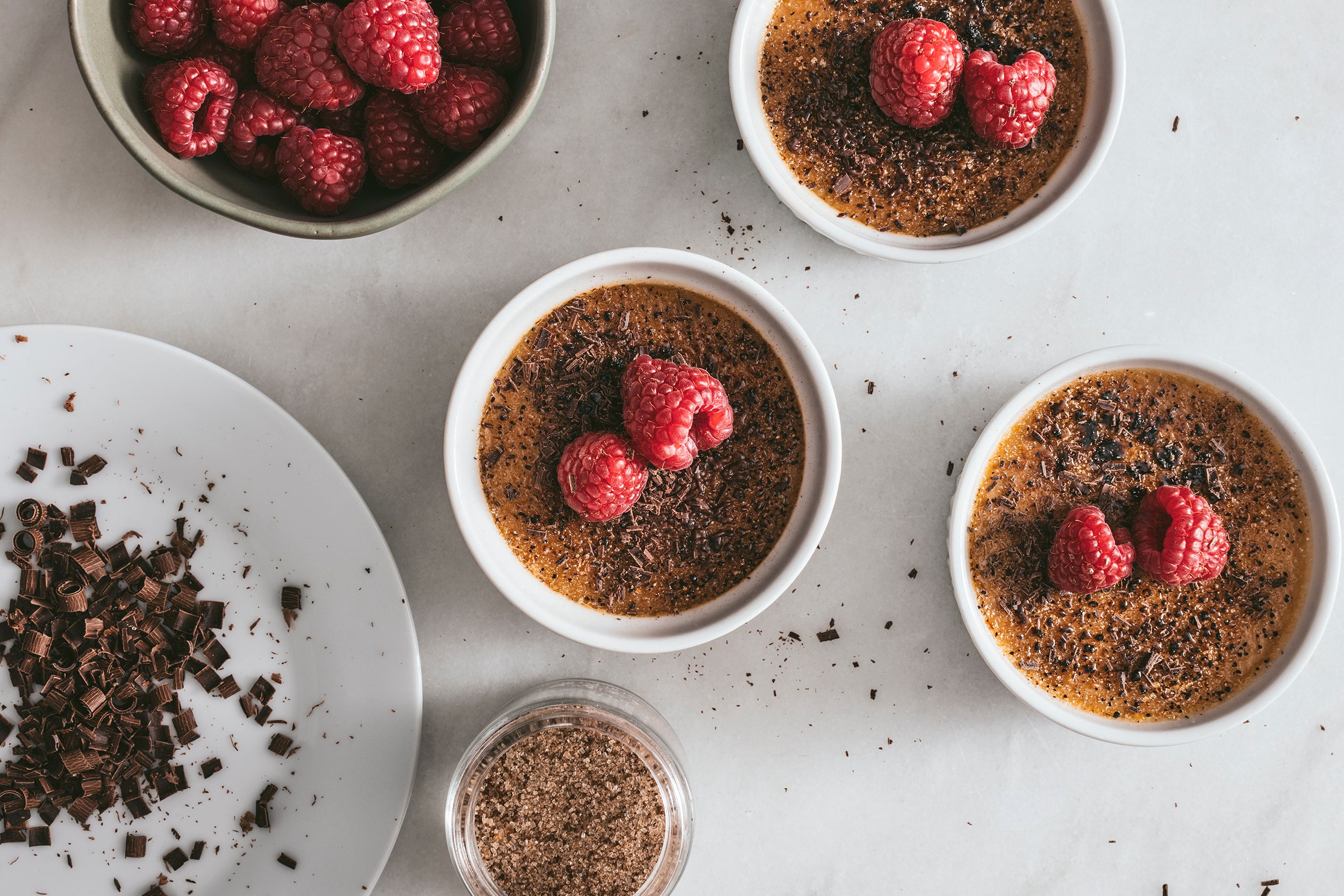 Espresso Sugar Chocolate Crème Brûlée