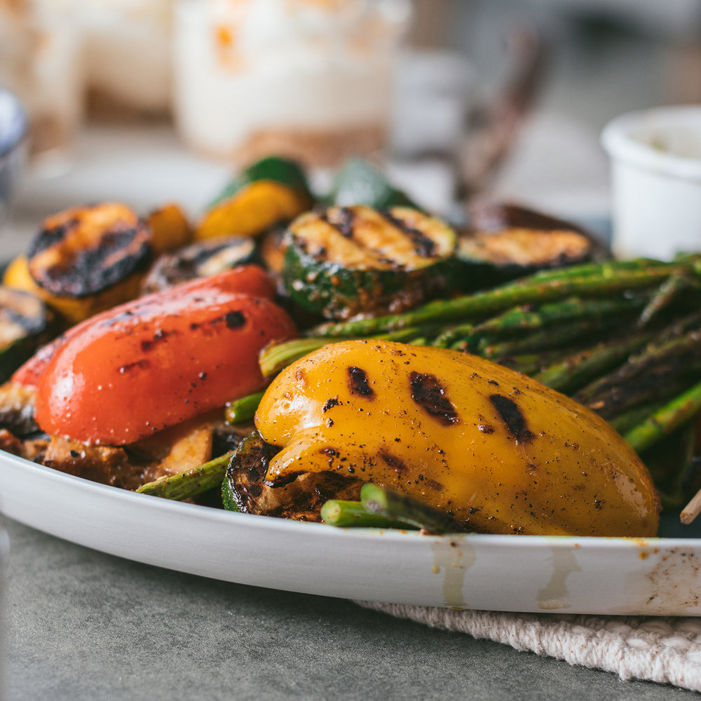 Honey Mustard Grilled Veggies