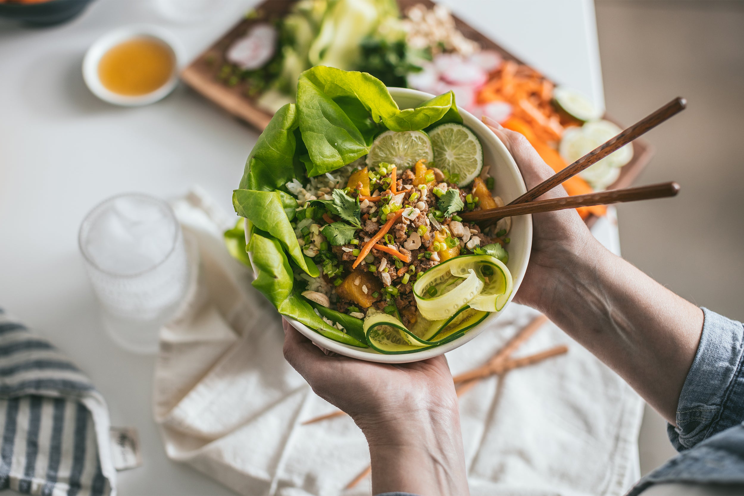 Sweet & Spicy Thai Si Racha Bowls